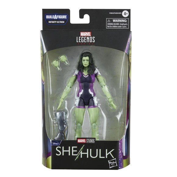 Hasbro Marvel Legends Series Disney+ She-Hulk Action Figure W/ BAF Ultron Leg - Picture 1 of 5